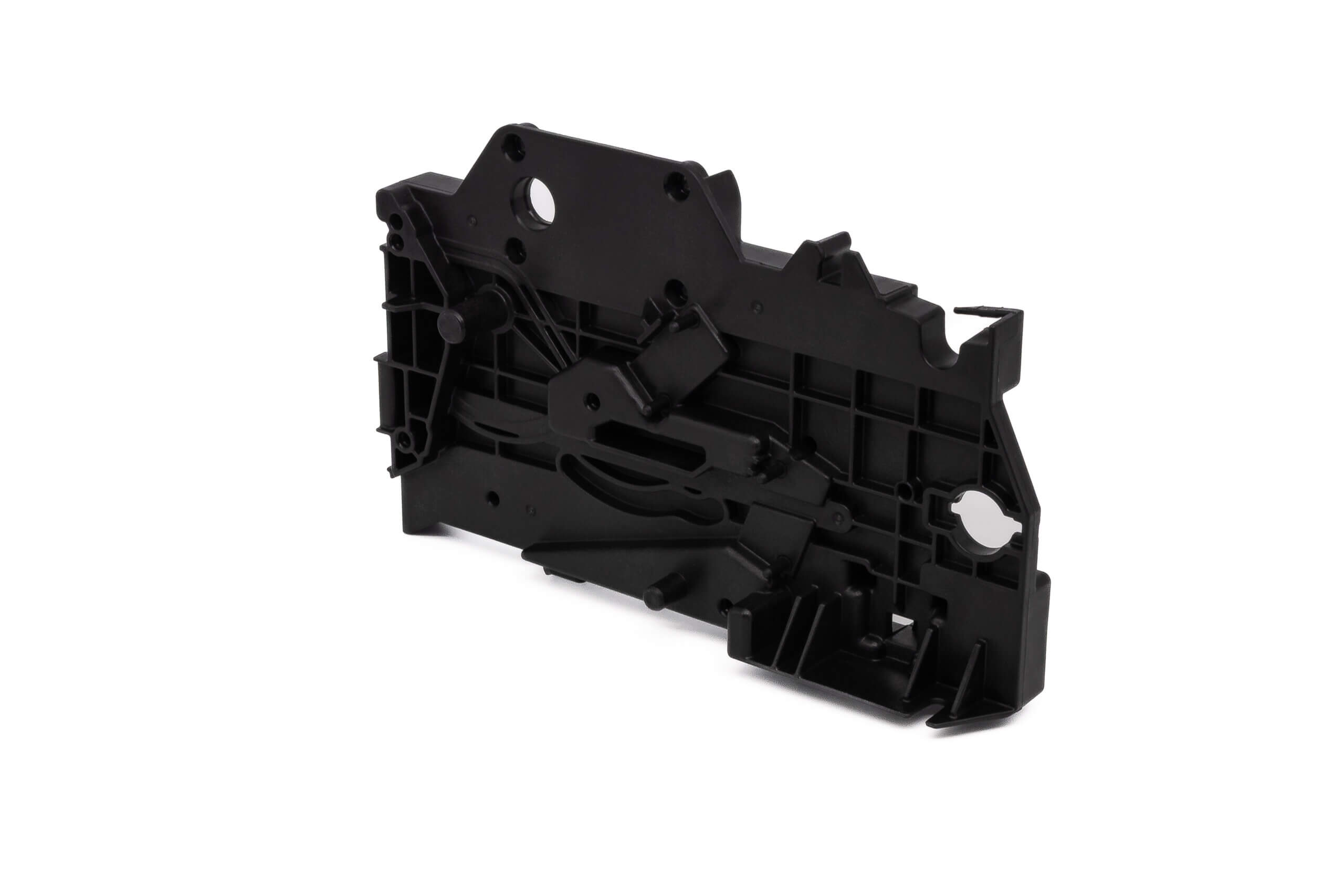 Gehäusebauteil aus PA6 GF30 als Spritzguss Prototyp für Funktionstest und Validierung aus Originalmaterial innerhalb 3 Wochen